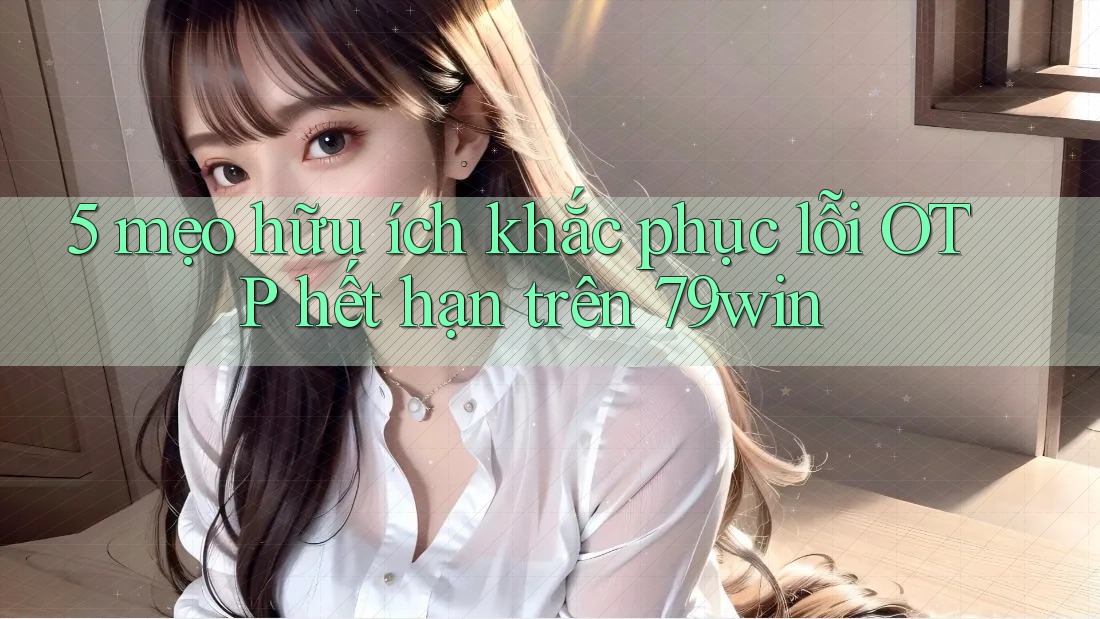 5 mẹo hữu ích khắc phục lỗi OTP hết hạn trên 79win 5 mẹo hữu ích khắc phục lỗi OTP hết hạn trên 79win