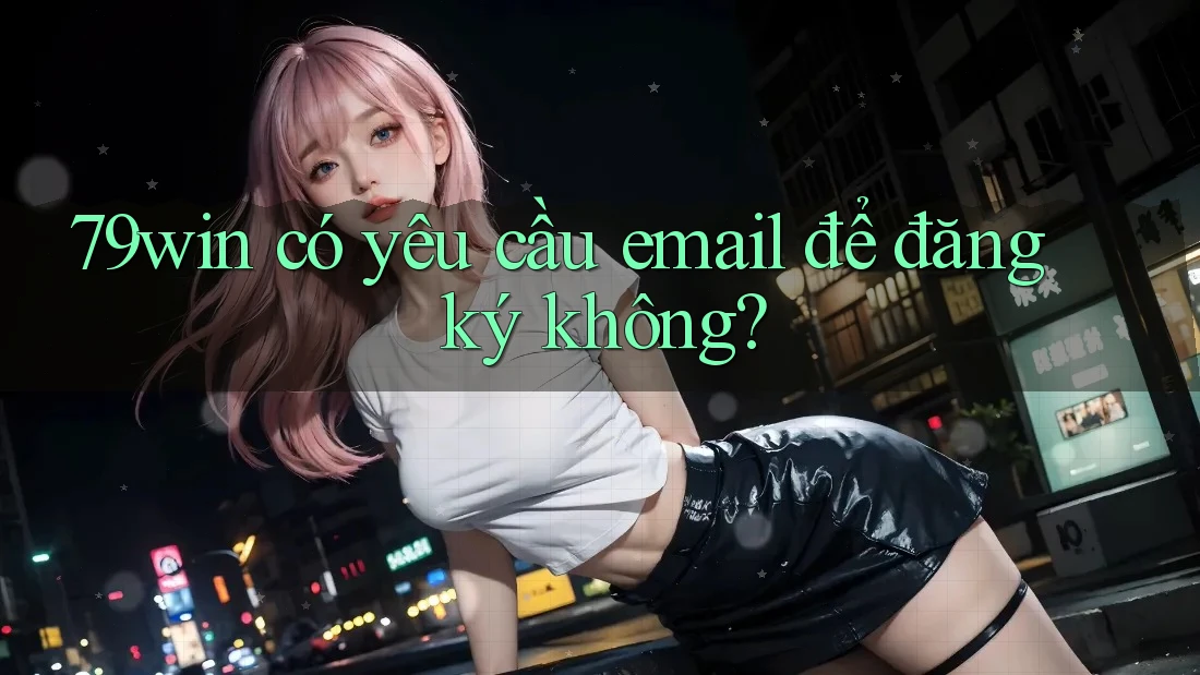 79win có yêu cầu email để đăng ký không?