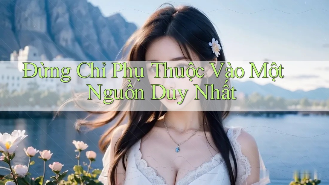 Đừng Chỉ Phụ Thuộc Vào Một Nguồn Duy Nhất Đừng Chỉ Phụ Thuộc Vào Một Nguồn Duy Nhất