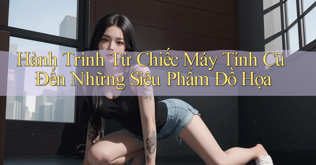 Hành Trình Từ Chiếc Máy Tính Cũ Đến Những Siêu Phẩm Đồ Họa Hành Trình Từ Chiếc Máy Tính Cũ Đến Những Siêu Phẩm Đồ Họa