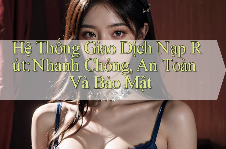 Hệ Thống Giao Dịch Nạp Rút: Nhanh Chóng, An Toàn Và Bảo Mật Hệ Thống Giao Dịch Nạp Rút: Nhanh Chóng, An Toàn Và Bảo Mật