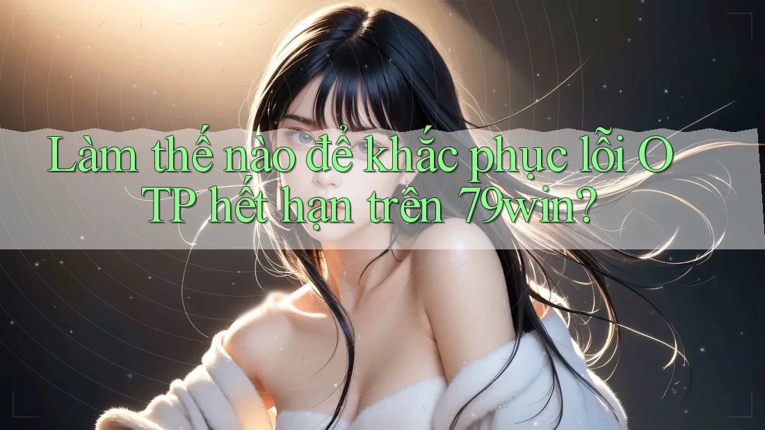Làm thế nào để khắc phục lỗi OTP hết hạn trên 79win? Làm thế nào để khắc phục lỗi OTP hết hạn trên 79win?