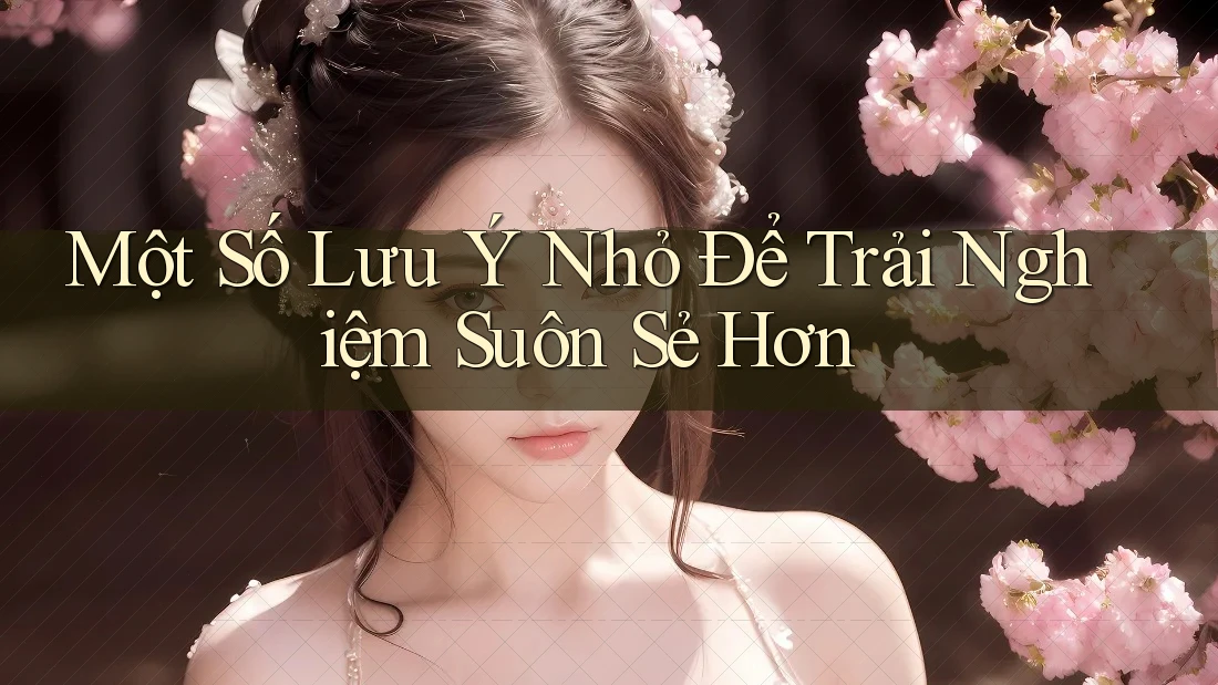 Một Số Lưu Ý Nhỏ Để Trải Nghiệm Suôn Sẻ Hơn