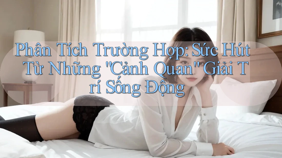 Phân Tích Trường Hợp: Sức Hút Từ Những “Cảnh Quan” Giải Trí Sống Động