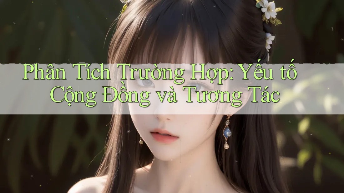 Phân Tích Trường Hợp: Yếu tố Cộng Đồng và Tương Tác Phân Tích Trường Hợp: Yếu tố Cộng Đồng và Tương Tác