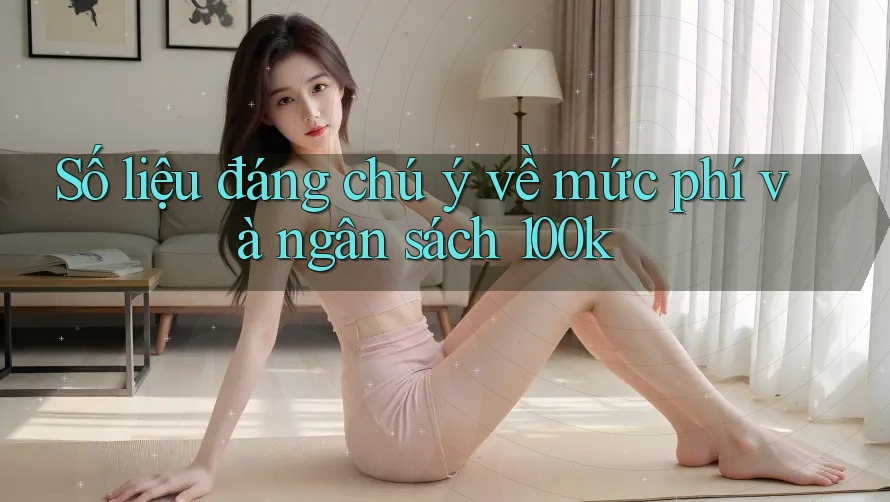 Số liệu đáng chú ý về mức phí và ngân sách 100k
