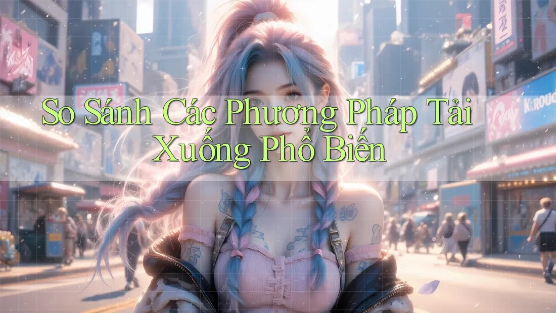 So Sánh Các Phương Pháp Tải Xuống Phổ Biến