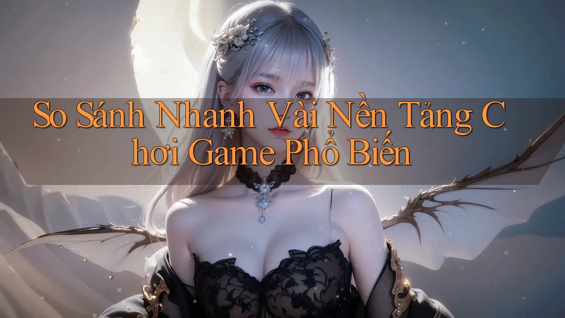 So Sánh Nhanh Vài Nền Tảng Chơi Game Phổ Biến So Sánh Nhanh Vài Nền Tảng Chơi Game Phổ Biến