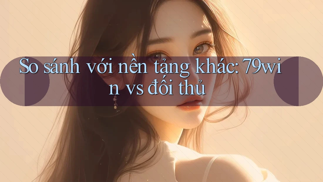 So sánh với nền tảng khác: 79win vs đối thủ