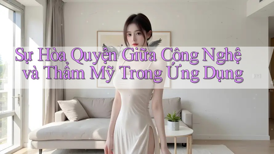 Sự Hòa Quyện Giữa Công Nghệ và Thẩm Mỹ Trong Ứng Dụng