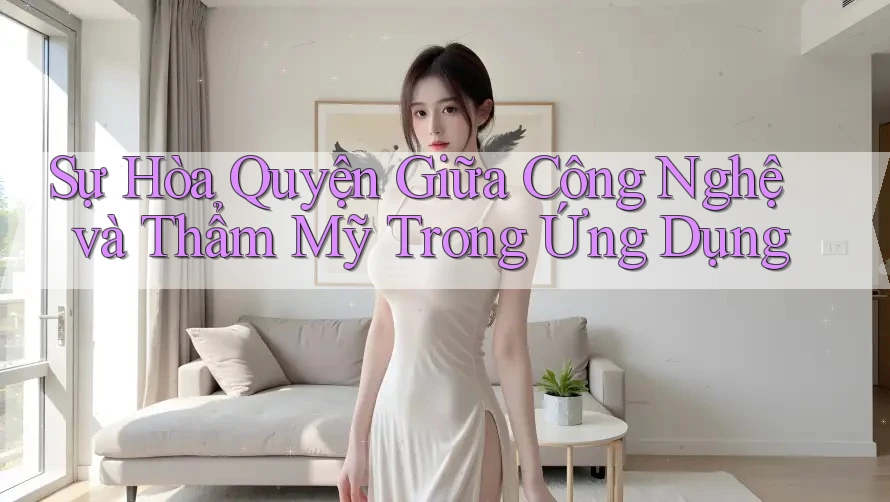 Sự Hòa Quyện Giữa Công Nghệ và Thẩm Mỹ Trong Ứng Dụng Sự Hòa Quyện Giữa Công Nghệ và Thẩm Mỹ Trong Ứng Dụng
