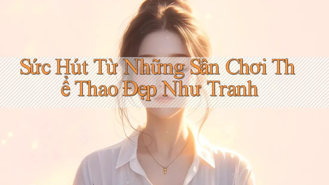 Sức Hút Từ Những Sân Chơi Thể Thao Đẹp Như Tranh Sức Hút Từ Những Sân Chơi Thể Thao Đẹp Như Tranh