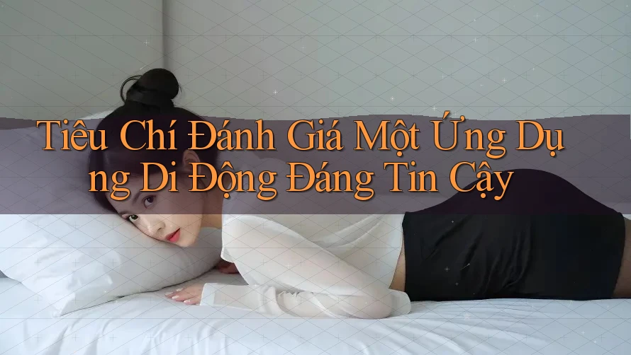 Tiêu Chí Đánh Giá Một Ứng Dụng Di Động Đáng Tin Cậy Tiêu Chí Đánh Giá Một Ứng Dụng Di Động Đáng Tin Cậy