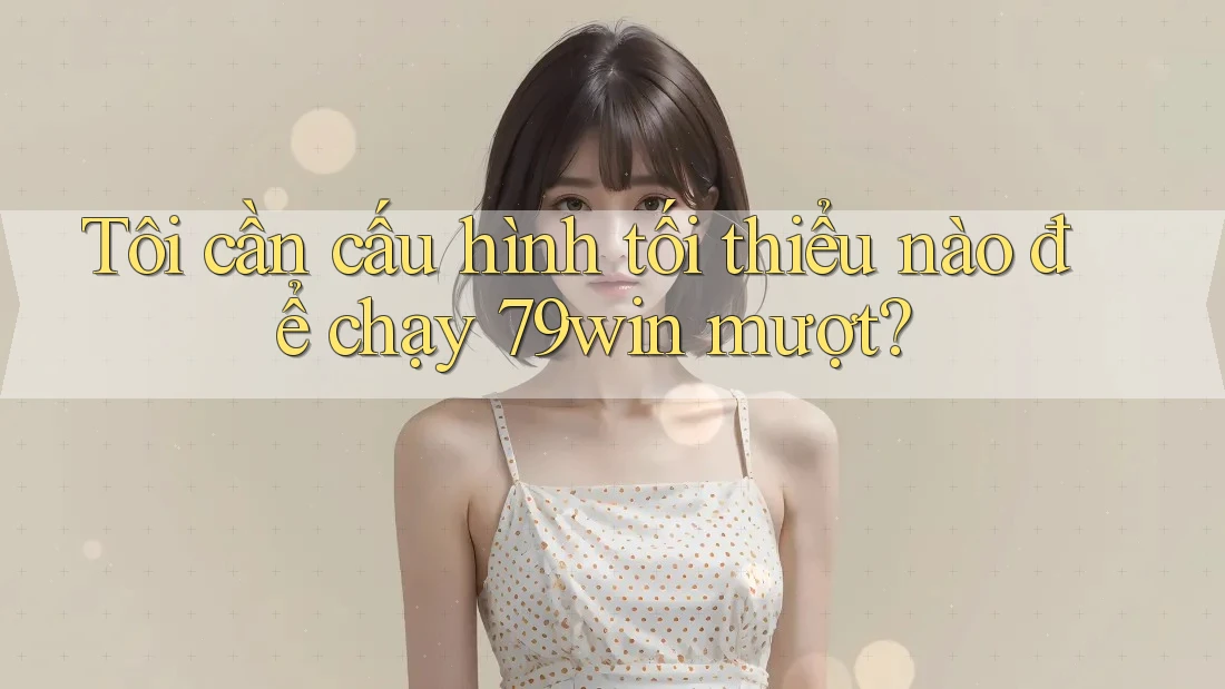 Tôi cần cấu hình tối thiểu nào để chạy 79win mượt? Tôi cần cấu hình tối thiểu nào để chạy 79win mượt?