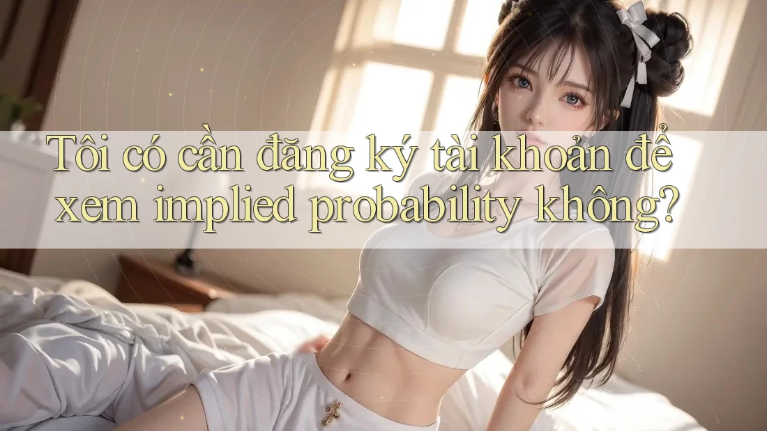 Tôi có cần đăng ký tài khoản để xem implied probability không? Tôi có cần đăng ký tài khoản để xem implied probability không?